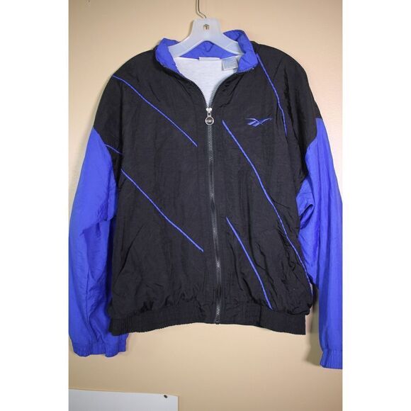 Vintage 90s Reebok Windbreaker size Large - Picture 1 of 4
